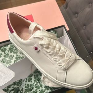 Leather sneakers size 8.5B-Kate Spade